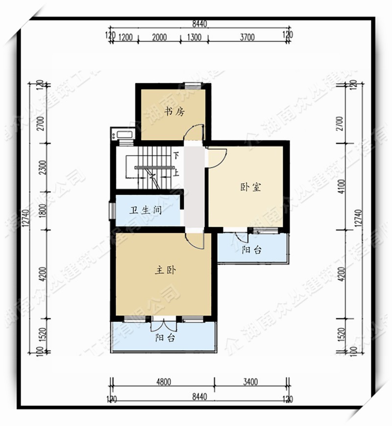 农村别墅建筑施工图