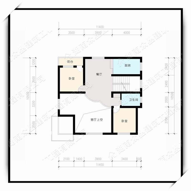 30万带露台带阁楼带车库乡村自建房