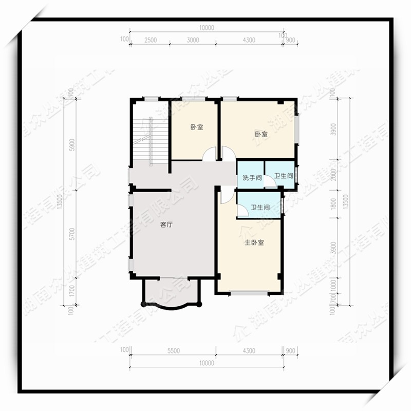 新农村自建独栋别墅3层小洋房