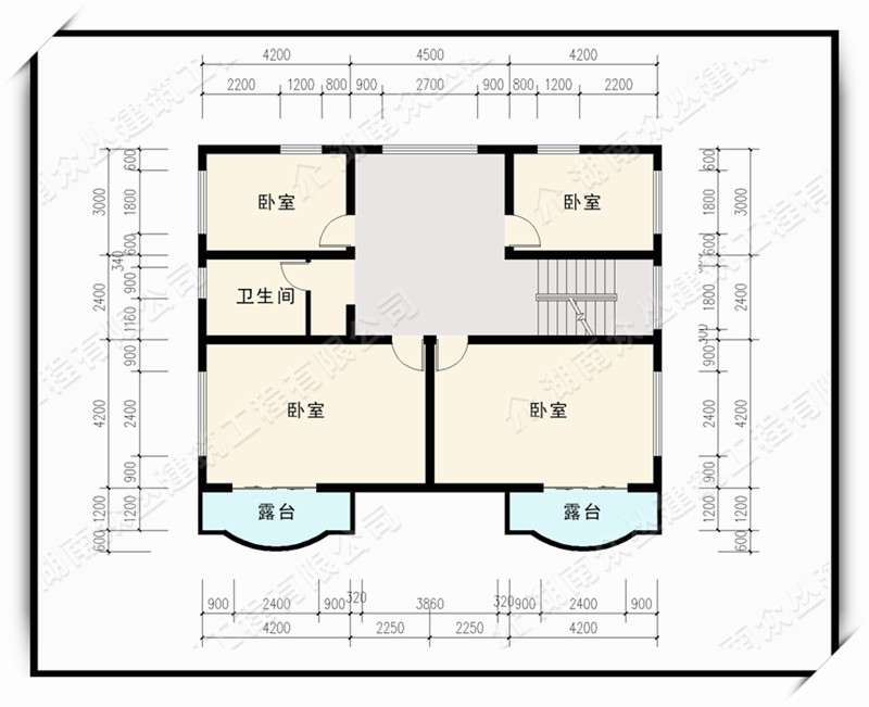 40万自建别墅简欧风带露台