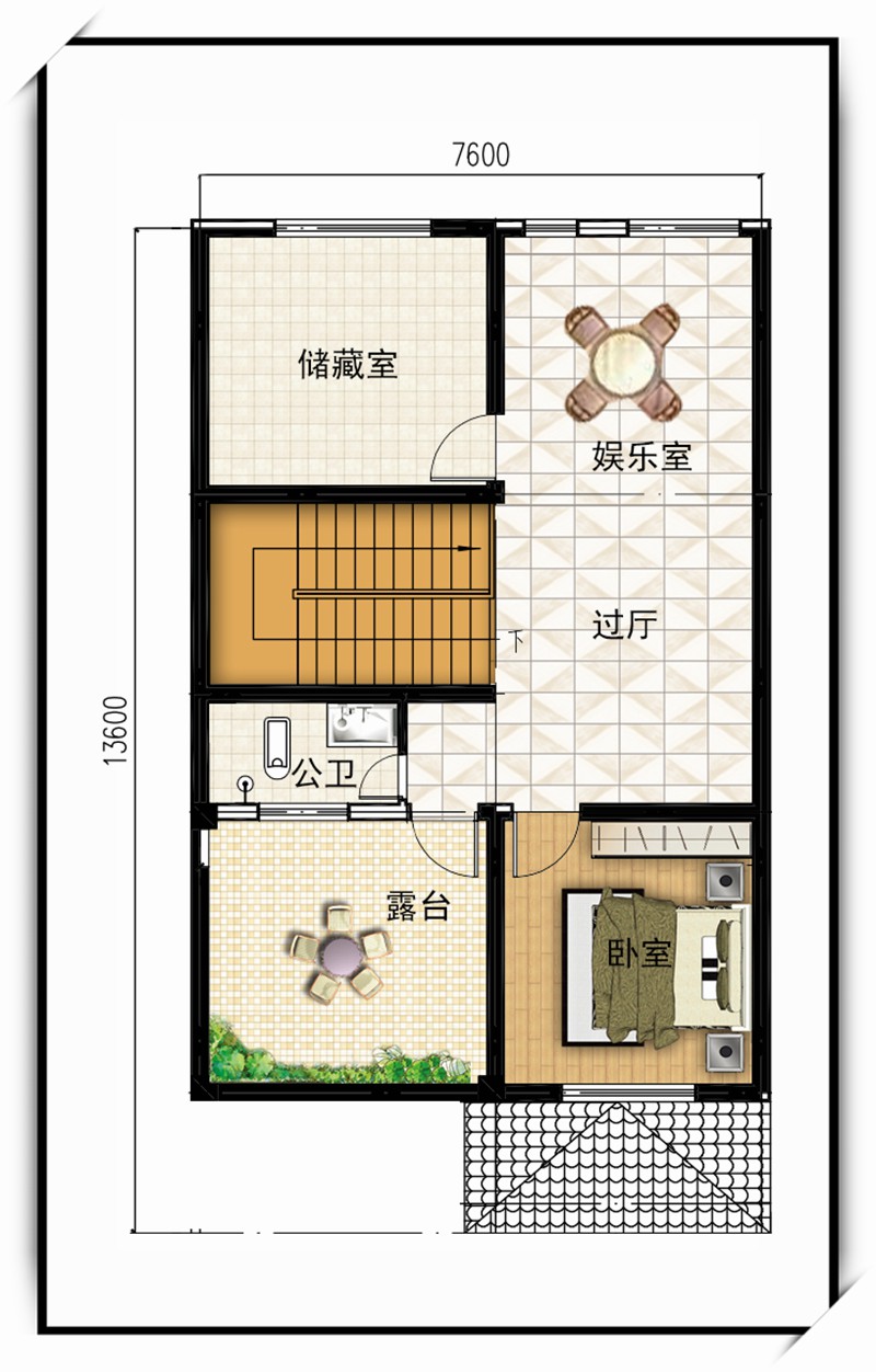 2019新款三层新中式高端农村住宅设计图纸