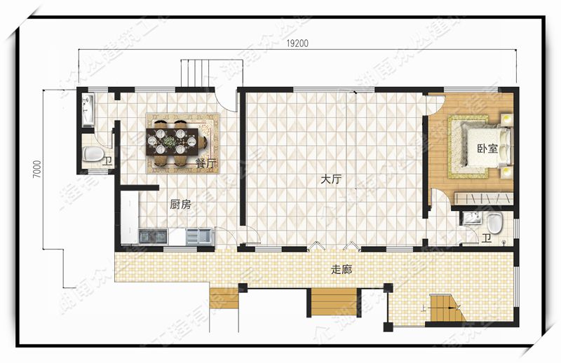 造价30万二层别墅欧式自建房施工效果图纸全套