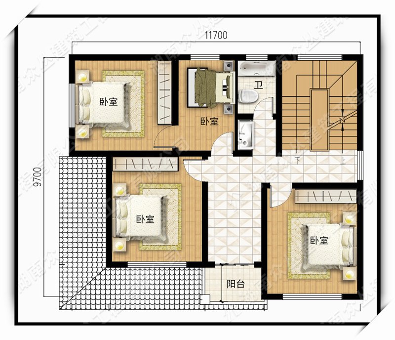 2层乡村别墅自建房设计施工装修全服务