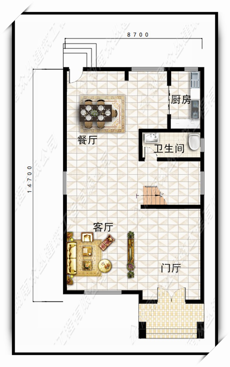 两层30万小成本简欧风格乡村别墅