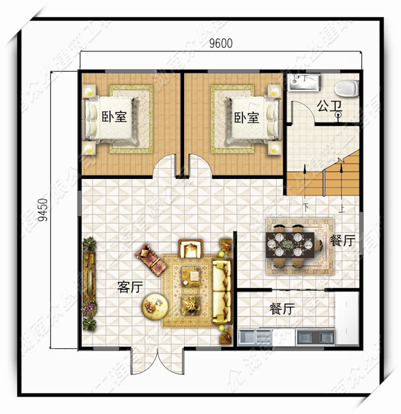 新品40万别墅住宅房屋施工设计图