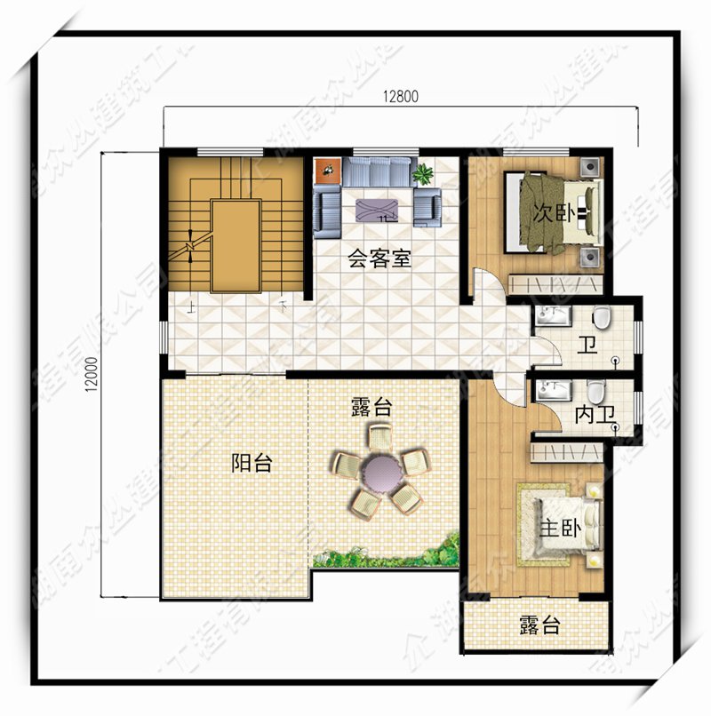 农村三层别墅设计图纸造价35万