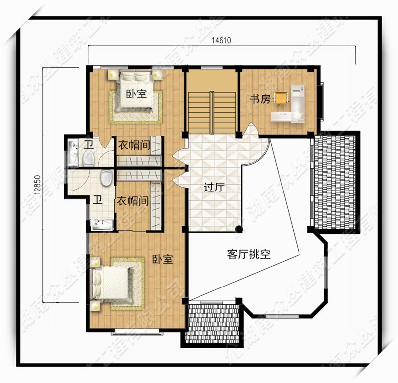 农村三层简欧自建别墅设计及施工图，造价40万