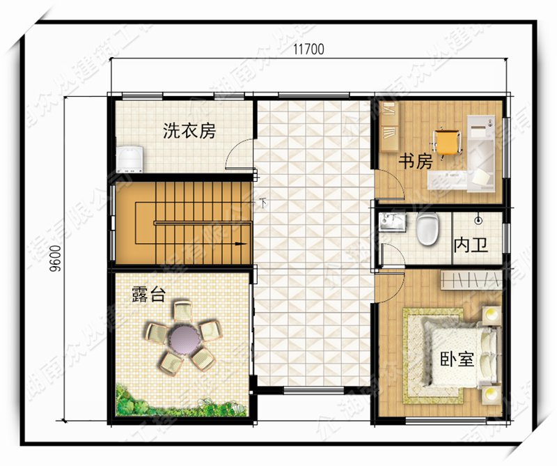 乡村三层欧式别墅设计图纸效果图全套