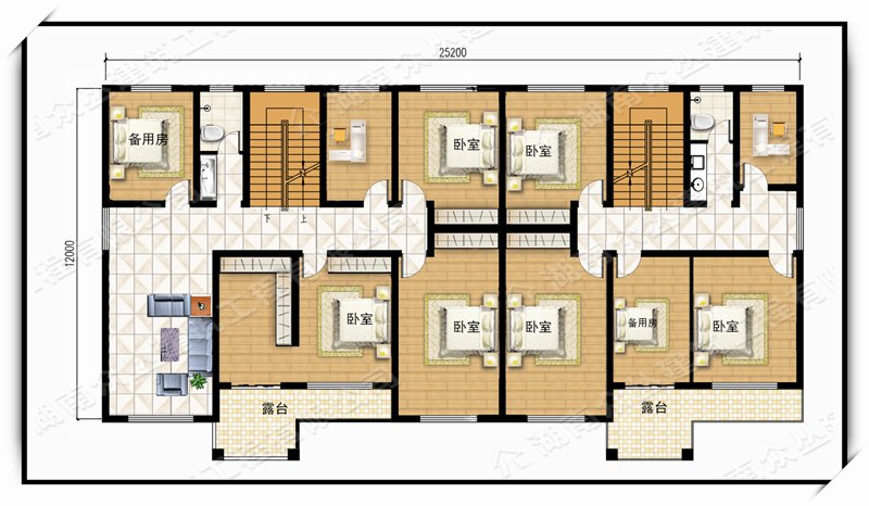 2019兄弟双拼别墅最新效果图