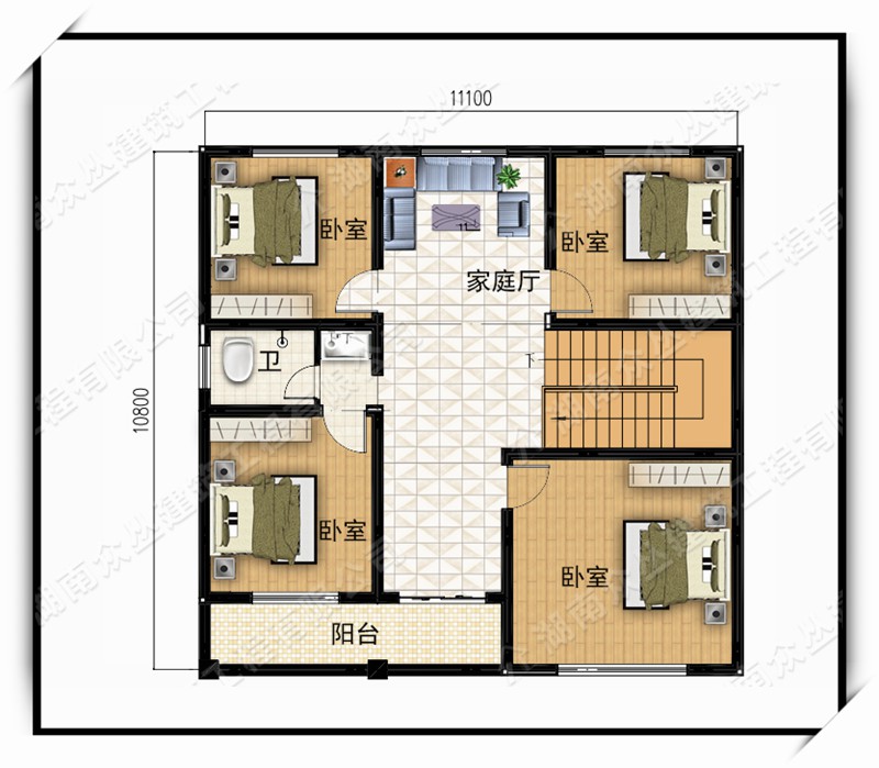 二层农村自建房屋施工图纸全套