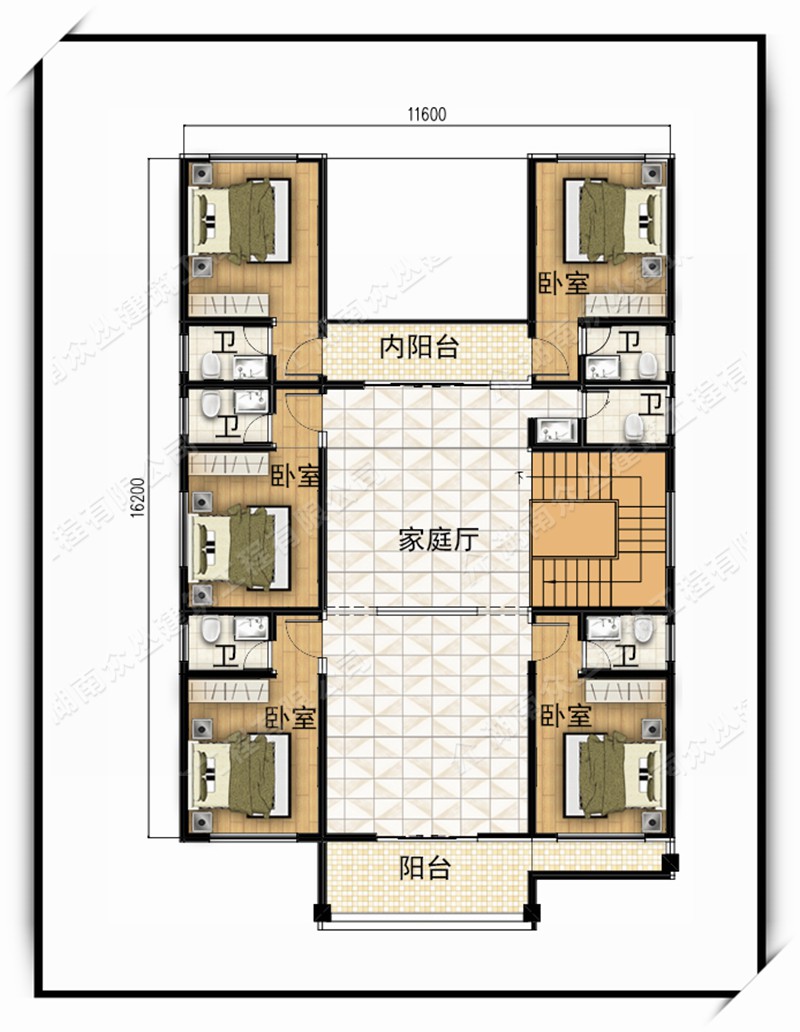 二层新中式农村自建小别墅设计图 施工图纸全套