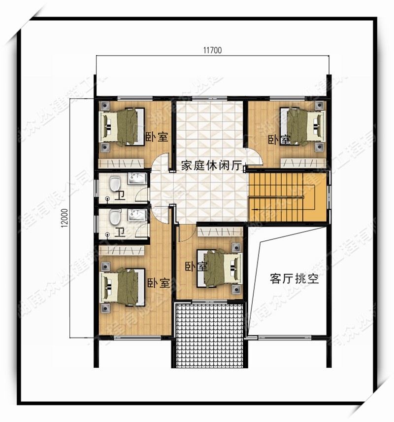 二层新中式院落别墅设计图，新时代的农村住宅