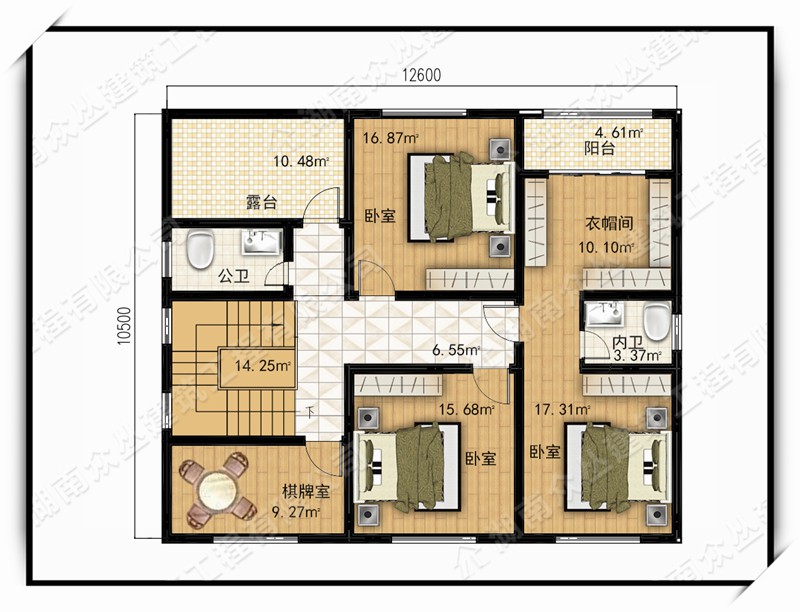 热销农村两层房屋新颖设计图 现代风格别墅施工