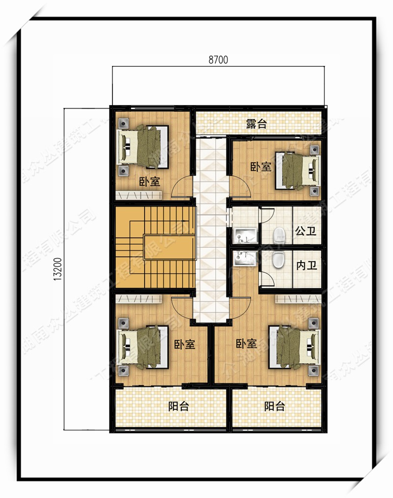 25万两层小楼农村好看便宜简欧别墅设计图