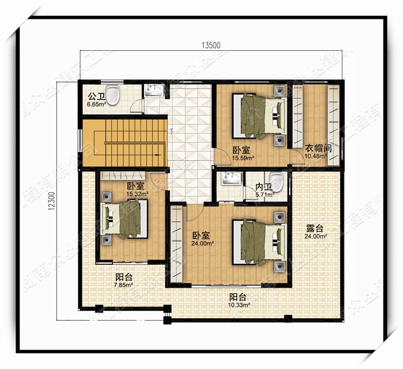 二层新农村别墅自建房设计图纸全套施工图水电图