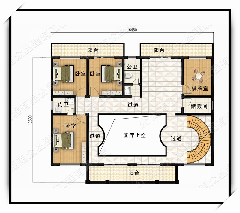 新农村四层自建楼房欧式别墅罗马柱