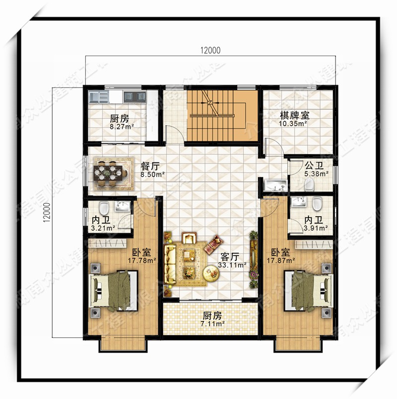 带商铺的三层自建房，农村临街自建首选别墅