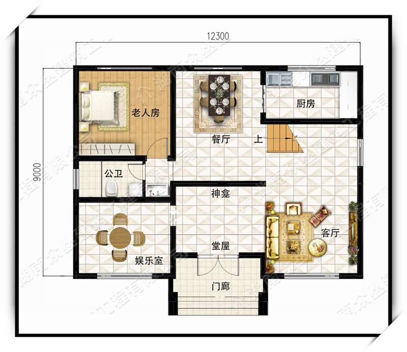 新品40万农村别墅住宅房屋施工设计图