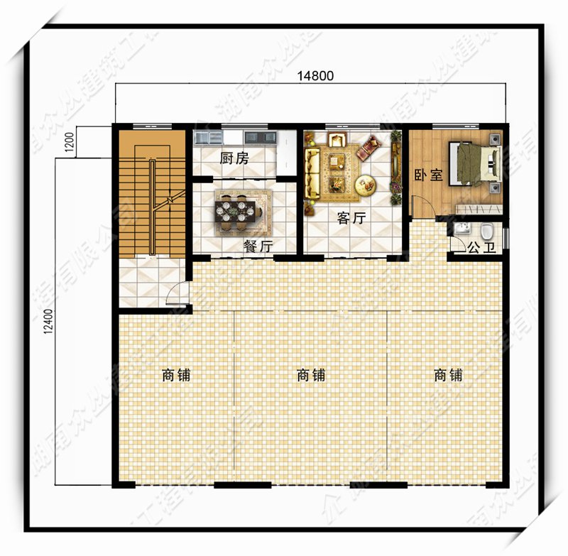 新品40万别墅框架结构住宅房屋施工图纸